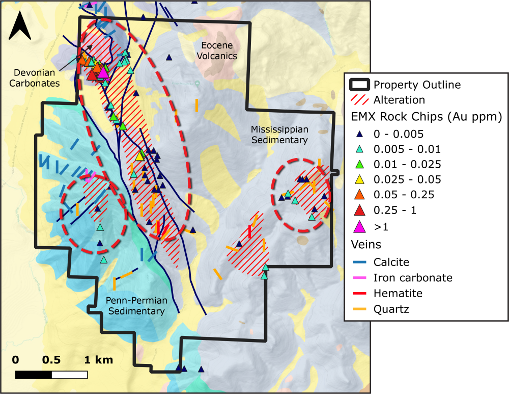 Timber Butte geology and targets